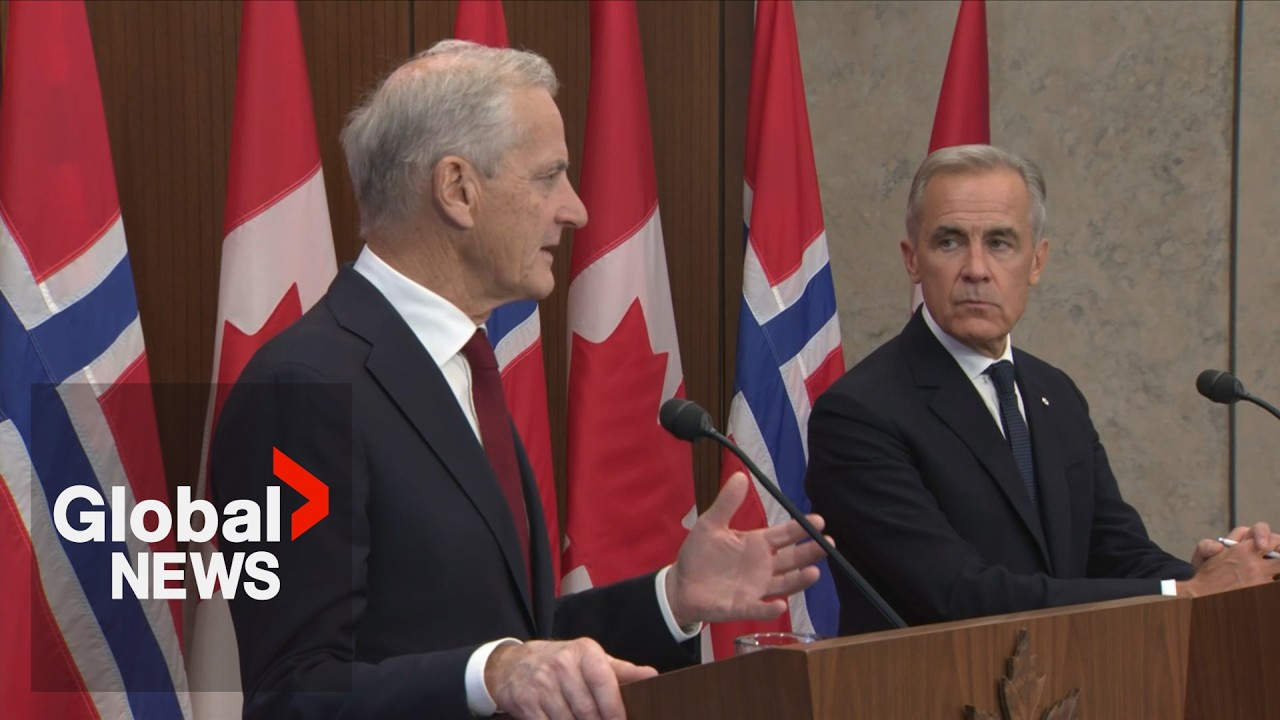 Canada, Norway reaffirm commitment to Arctic security and research | FULL