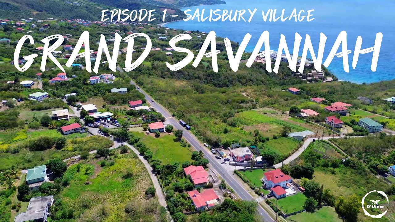 Exploring Salisbury Village 🇩🇲 | EP1: Grand Savannah (Drone Tour + Hidden Gems!)