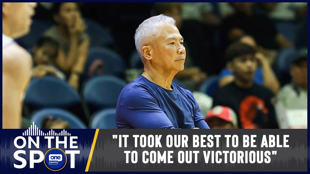 Coach Chot Reyes on overcoming Meralco in Game 5 | 