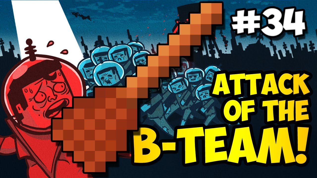 Minecraft: FLYING BROOM! - Attack of the B-Team Ep. 34 (HD)