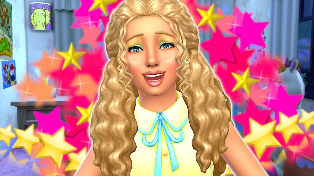 I turned my child sim into a professional actor! // Sims 4 child acting career mod