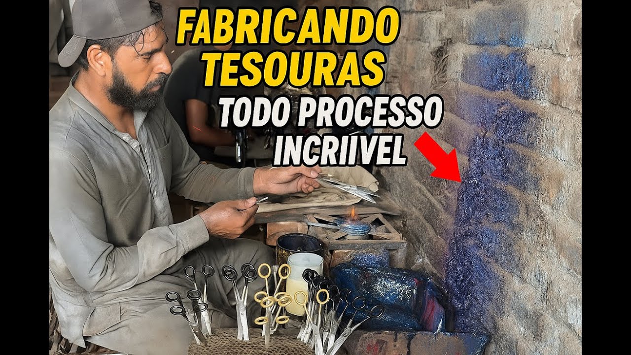 Fabricando Tesouras &ndash; Todo Processo Incr&iacute;vel