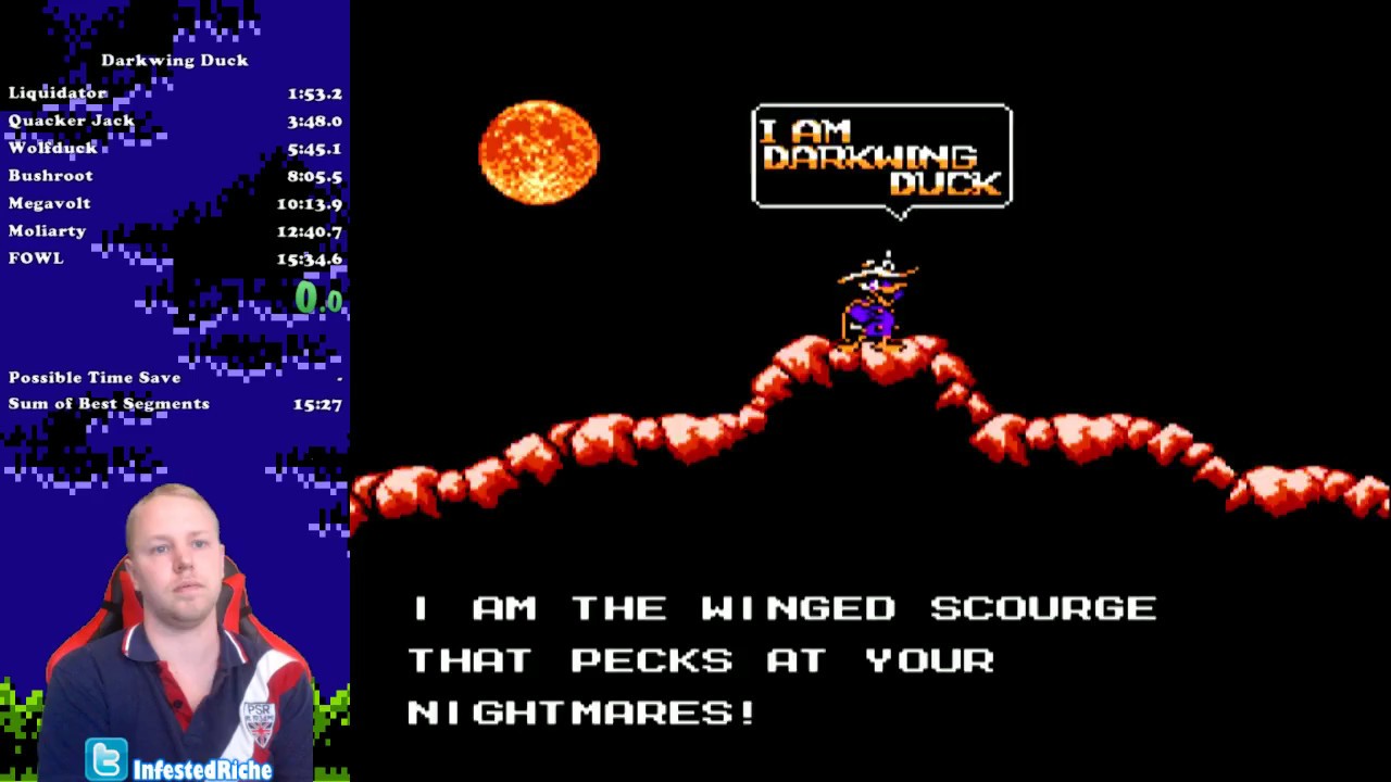 Darkwing Duck (NES) Speedrun - 14:57