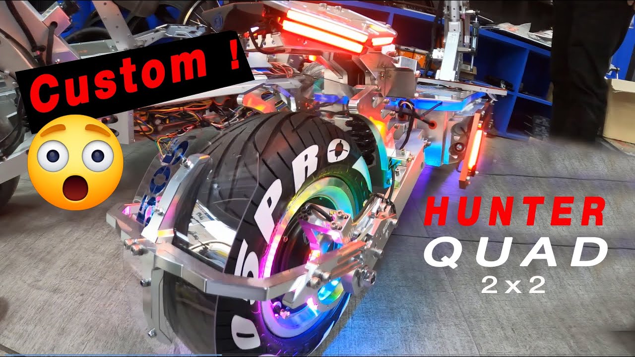 HUNTER QUAD custom !  SPLENDIDE !  HYPERTROTT