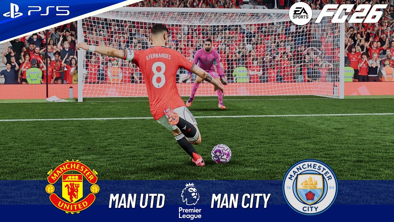 FC 26 - MAN UTD VS MAN CITY FULL MATCH | PREMIER LEAGUE 25/26 | 4K60