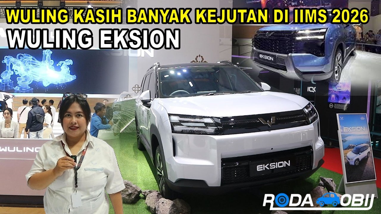 Wuling Perkenalkan EKSION Di IIMS 2026 dan Banyak Hadiah Buat Air EV Binguo Cloud
