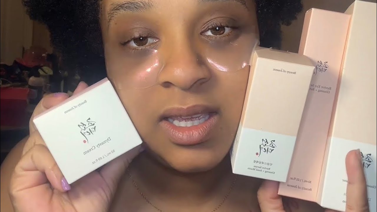 #dailyroutine #grwm House of Joseon sent me their Slow Aging #skincare routine and I’m loving it. 