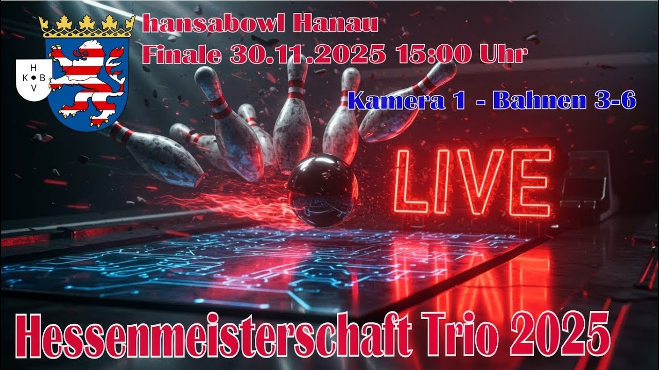 Hessenmeisterschaft Trio 2025 - Finale 15 Uhr Bahnen 7-10