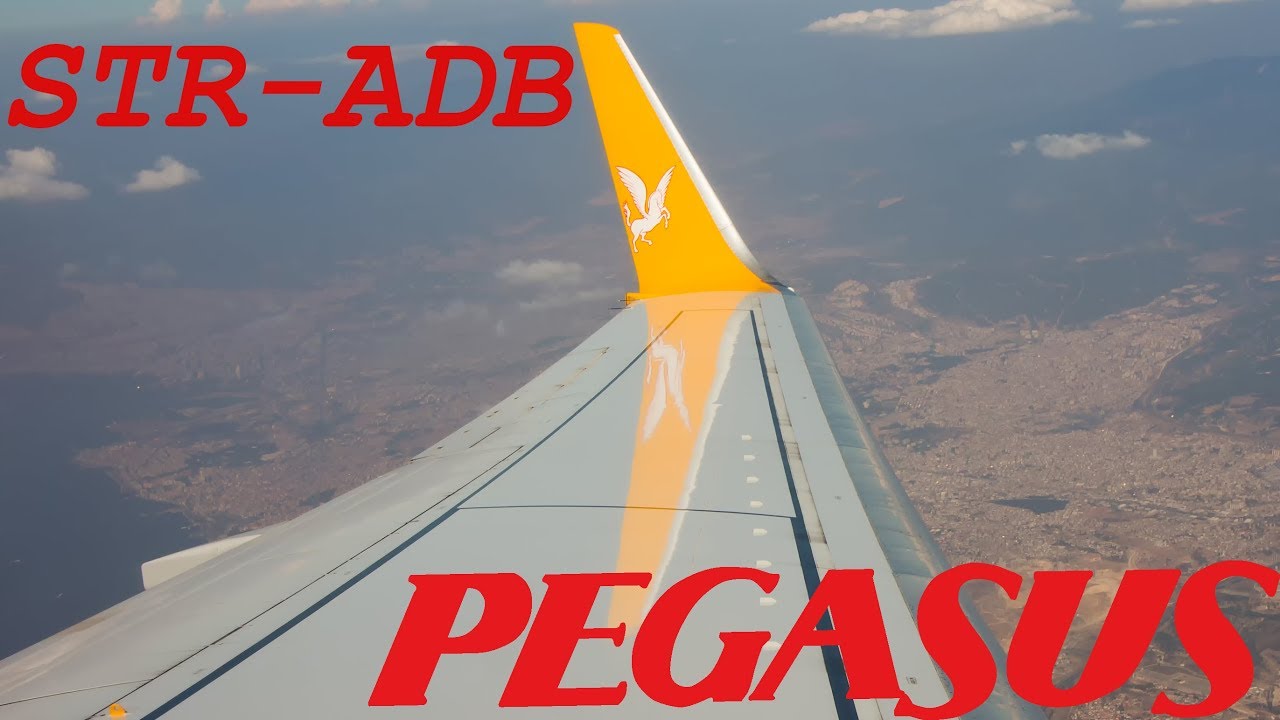 Pegasus Airlines Boeing 737-800 - Stuttgart to Izmir [FULL HD]