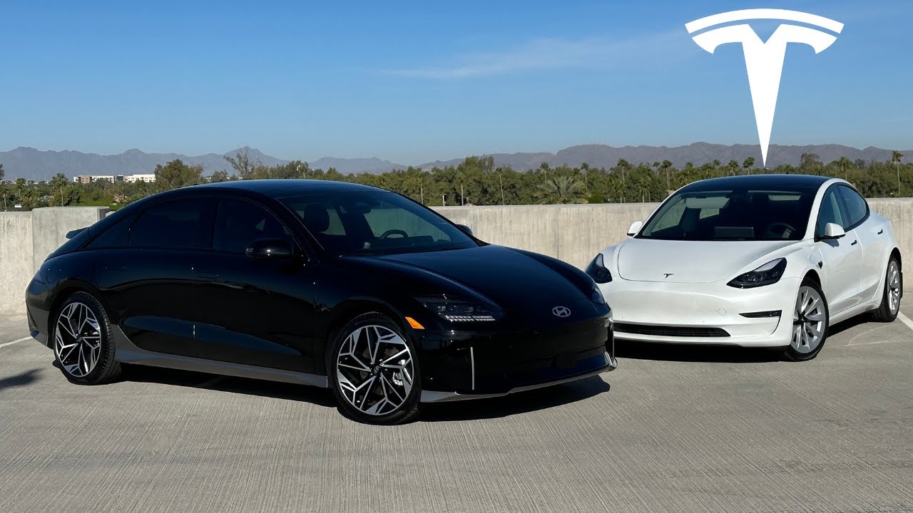 Hyundai Ioniq 6 vs Tesla Model 3 Comparison