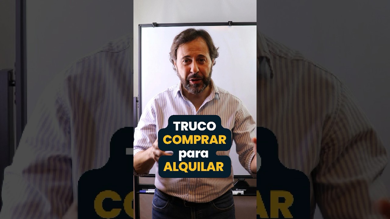 Truco para comprar una vivienda para alquilar. 🏠💰 #comprarparaalquilar