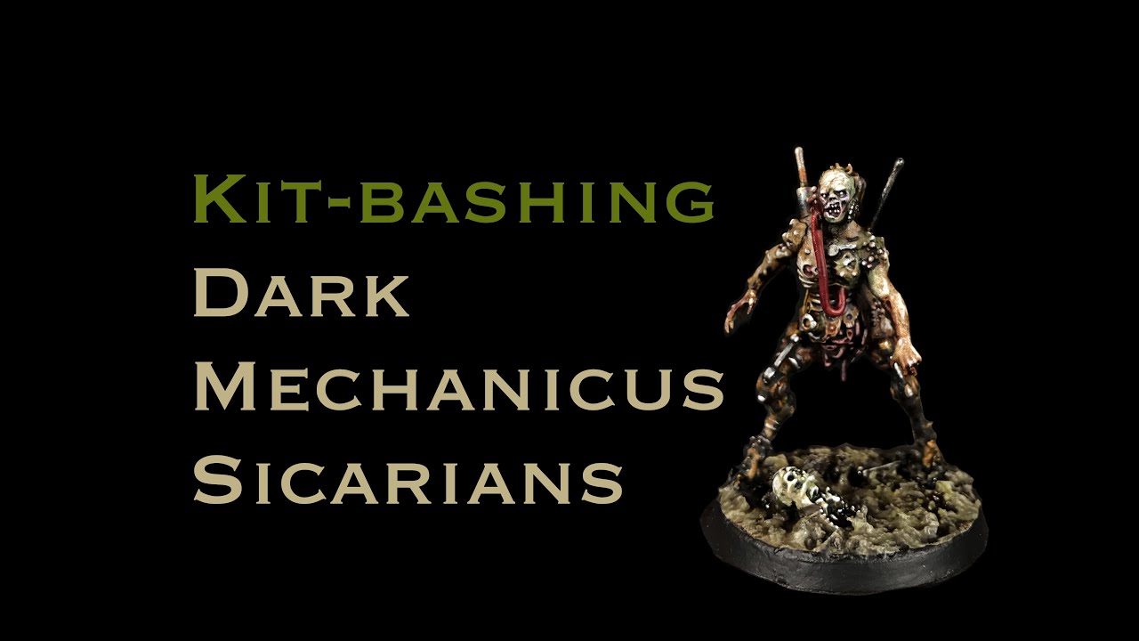 Dark Mechanicus Sicarians, Part I - Kit-bashing