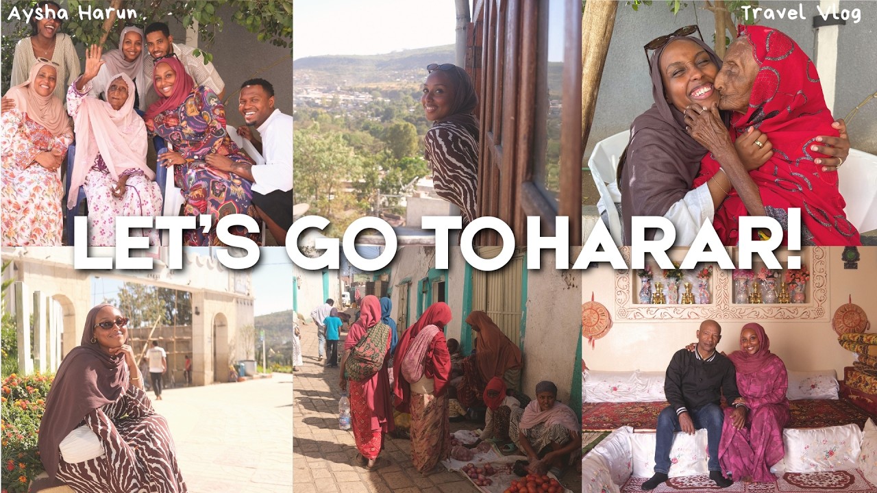 Visiting My 100+ Year Old Grandma & Harar | Ethiopia Vlog Part 2 | Aysha Harun