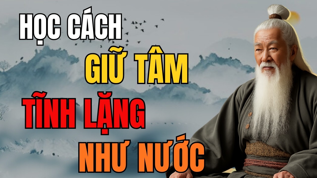 CỔ NHÂN Dạy Giữ Tâm Tĩnh Lặng Như Nước – Bí Quyết Để Đời Bớt Sóng Gió
