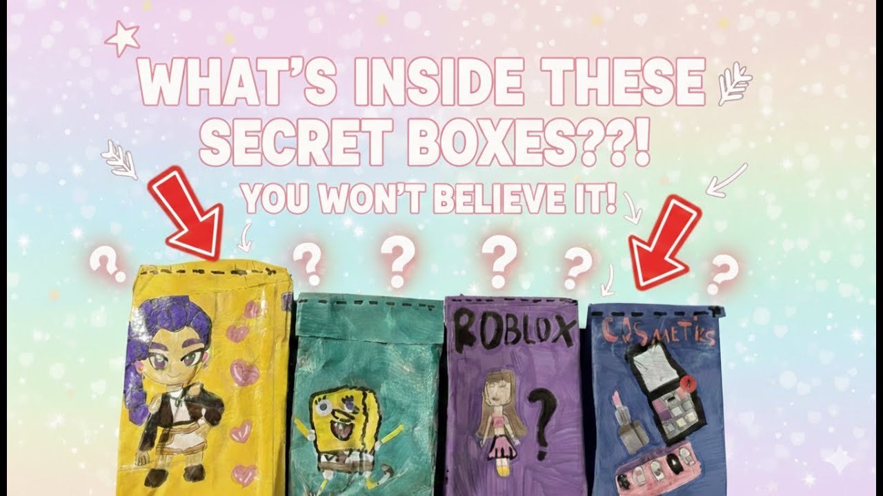 DIY Secret Box Challenge | Handmade Unboxing Surprise! (You Won’t Guess #3)