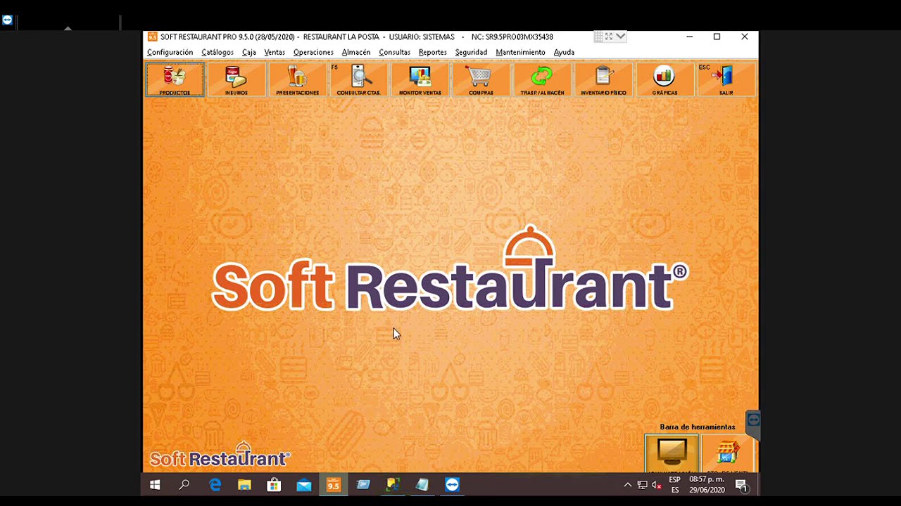 Facturacion  SOFT RESTAURANT 9.5 PRO