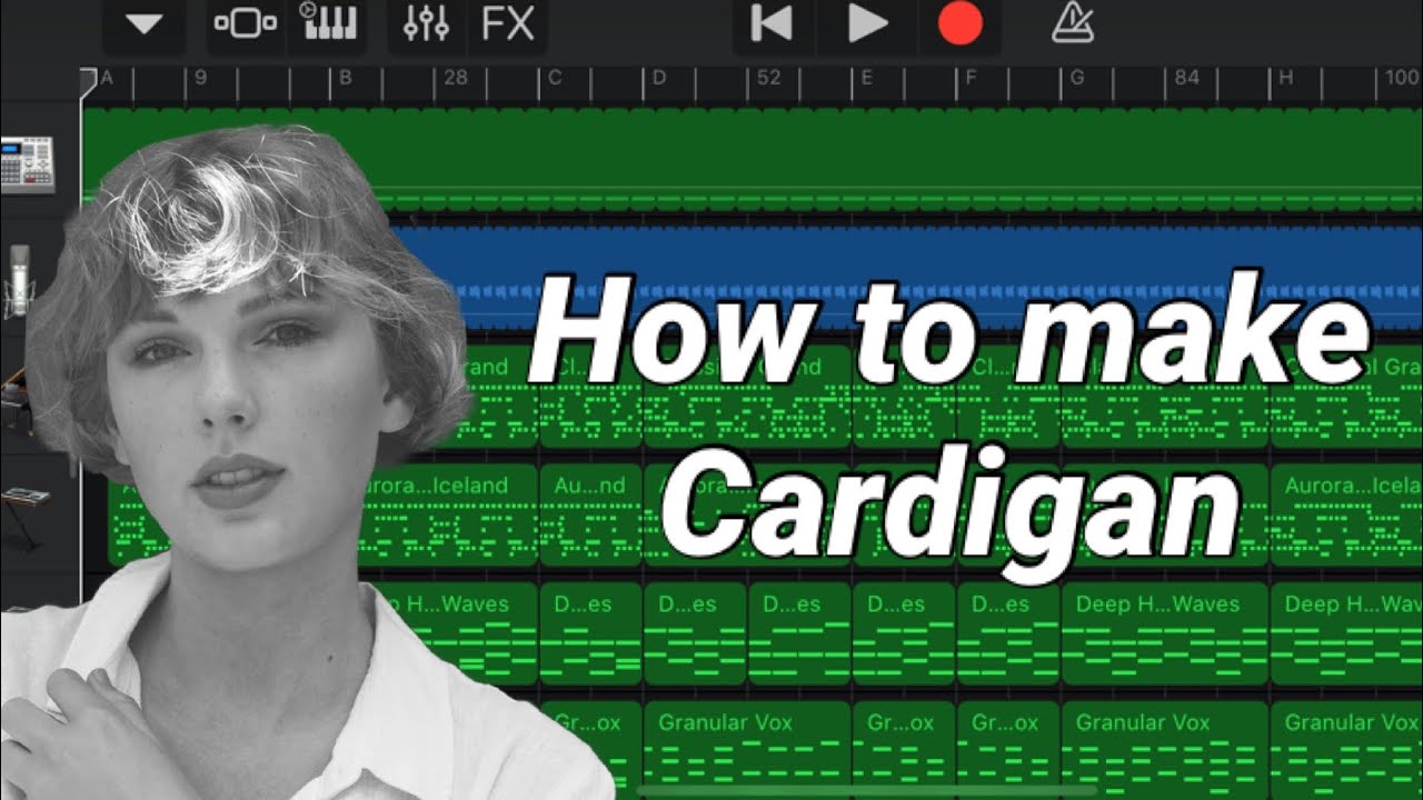 How to make CARDIGAN on iPhone | Garageband Tutorial