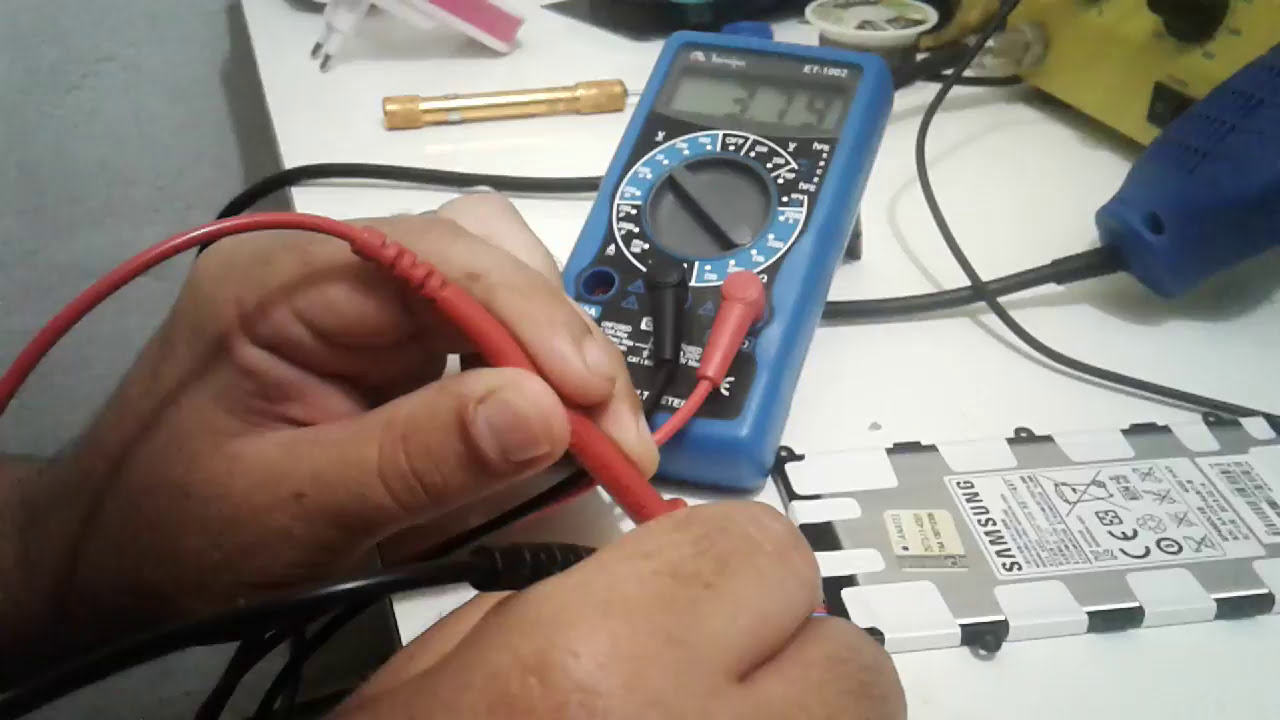 Choque na bateria do tablet sansung tab2 7.0