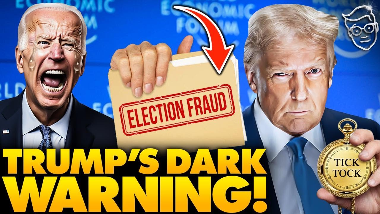 Globalists GASP as Trump Announces ARRESTS For Stolen 2020 Election Fraud at Davos: 'We Caught Them'