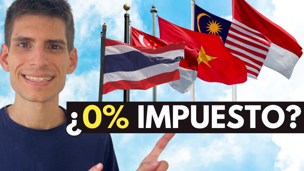 ⚠️¡OJO! ¿0% Impuestos con RESIDENCIA FISCAL en Tailandia, Bali, Malasia, Vietnam, Singapur...?