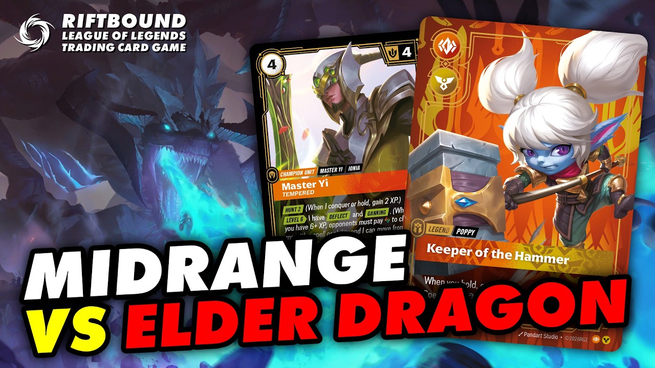 POPPY vs AURORA ELDER DRAGON | Riftbound: League of Legends TCG | TCG Arena | Set 3 - Unleashed