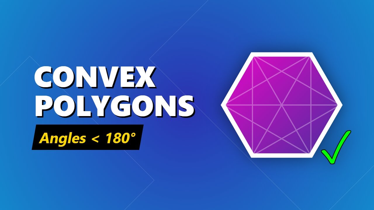 Convex Polygons Explained: Angles, Diagonals & Examples | Geometry Basics