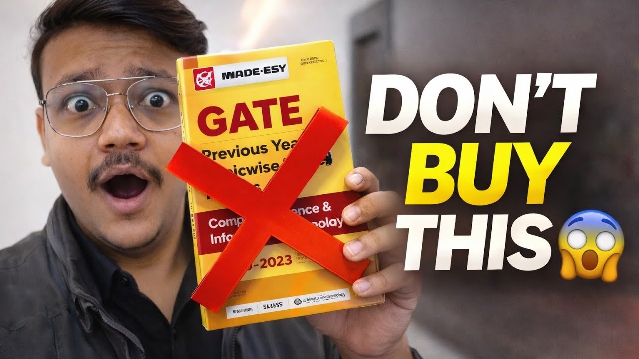 DON&rsquo;T BUY This PYQ Book for GATE 😳