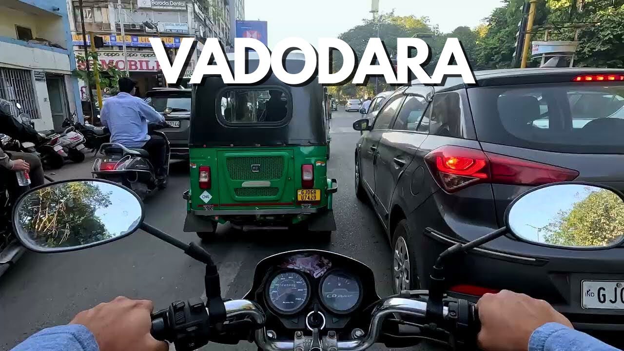 A Real Day Driving in Vadodara, India | No Commentary 4K