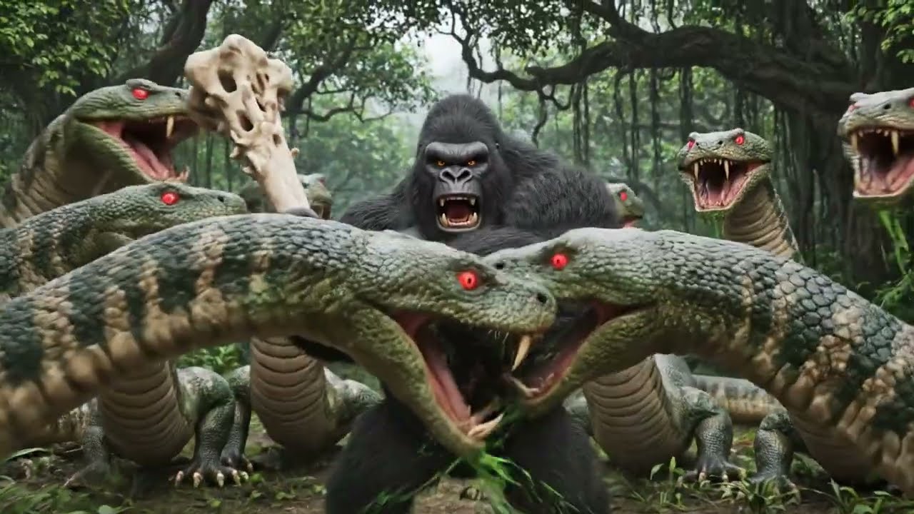 Kaiju Kong Clash King Kong vs Titanoboa: The Most Dangerous Hunt Yet | Monster War