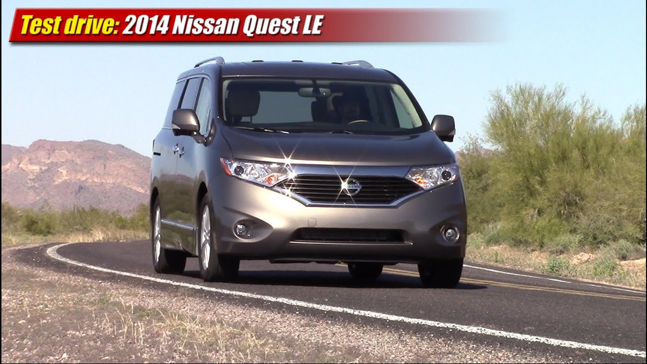 Test drive: 2014 Nissan Quest LE