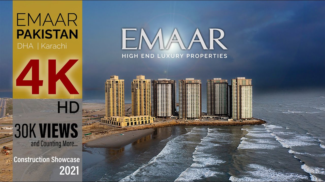 Emaar - Pakistan (2021) - Skyline - Karachi - Aerial Videography (HD)