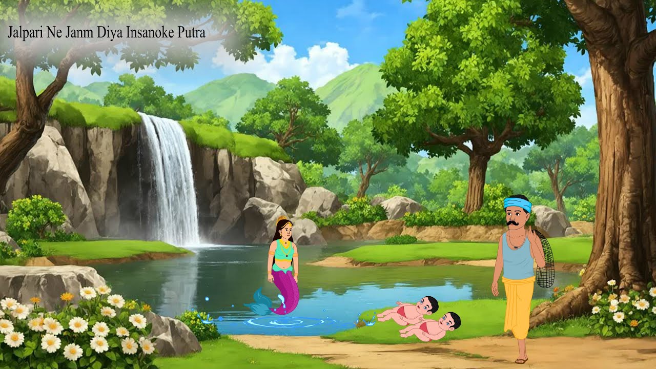 Jalpari Ne Janm Diya Insanoke Putra || #animation #hindicartoon #moralstories #khaniya