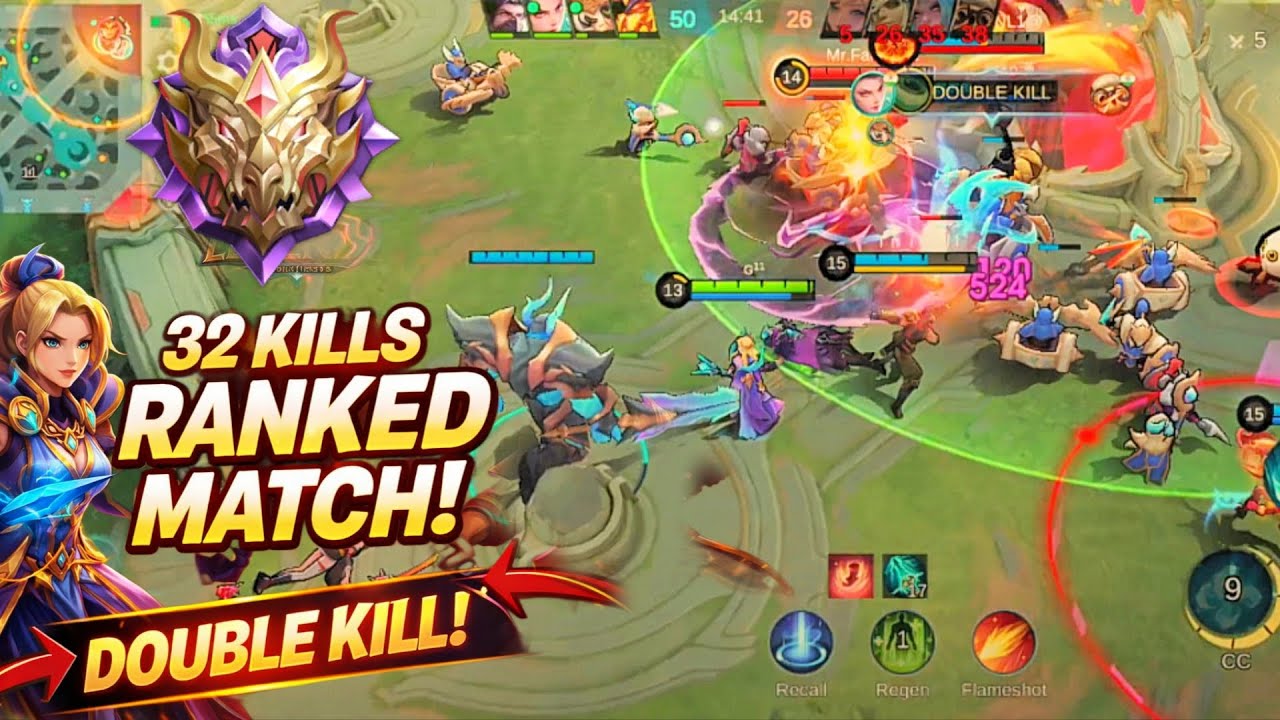 Rank Push Gameplay | Intense Team Fight🥷🏼💥
