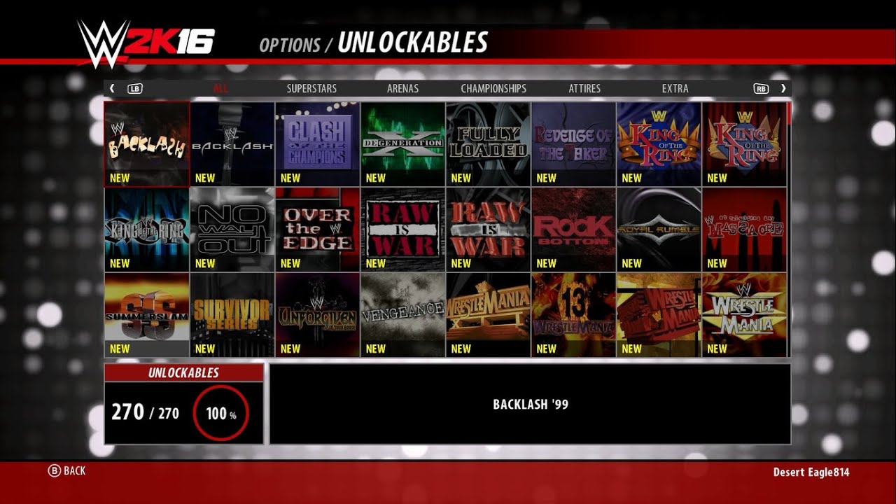 WWE 2K16 How to Unlock Everything ( Superstars, Divas, Championships, Arenas) Tutorial!