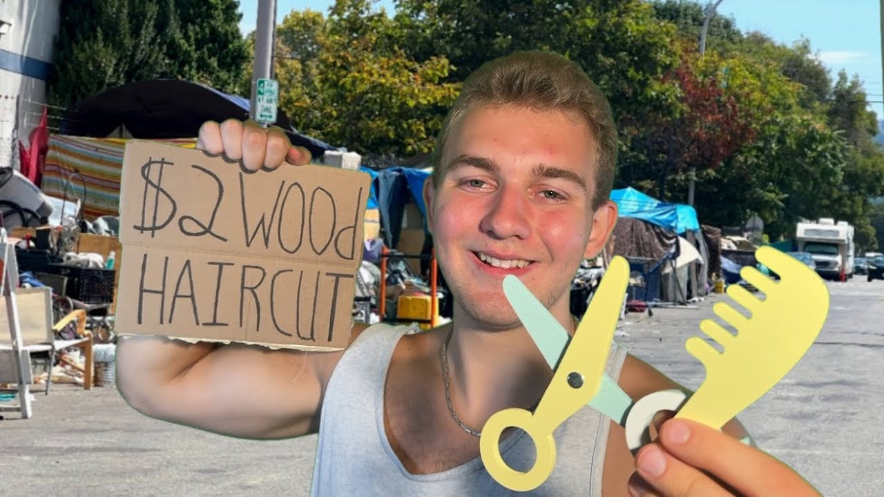 ASMR $2 Wooden Haircut