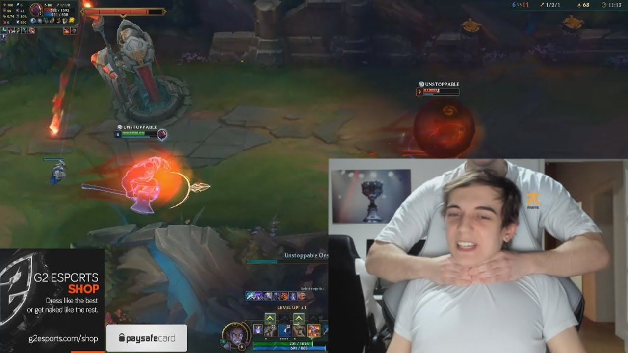 Caps stream highlights #2 Sylas 1v9 | Objective: Tilt Perkz