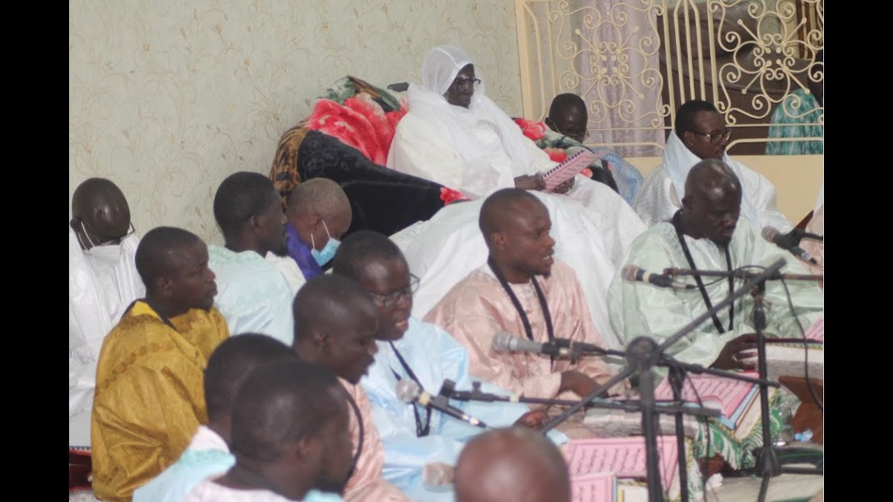 C&eacute;l&eacute;bration GAMOU 2020: Prestation Kurel Hizbut-Tarqiyyah R&eacute;sidence Cheikhoul Khadim