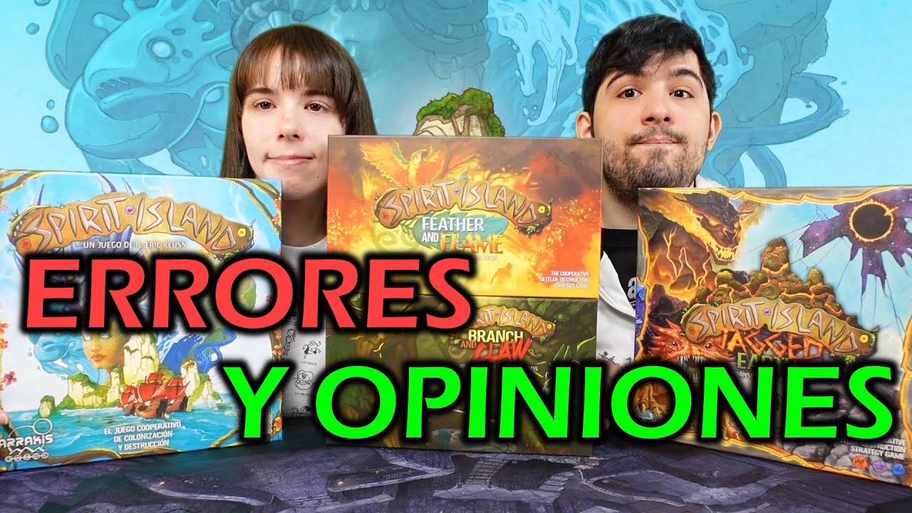 SPIRIT ISLAND | ¿JUEGAZO incluso con ERRATAS? | JUEGOS DE MESA