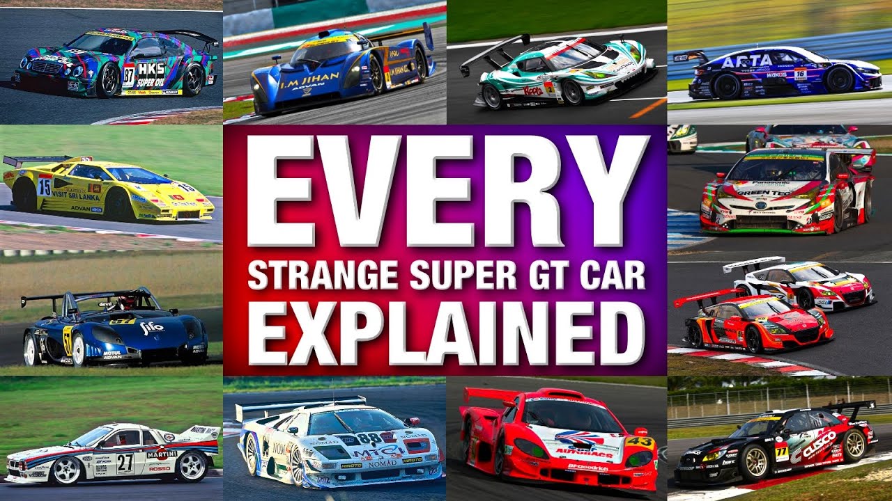 The Complete History of Unusual JGTC / Super GT Racecars