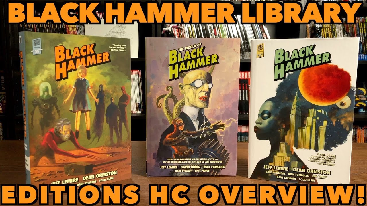 Black Hammer Library Editions Overview!