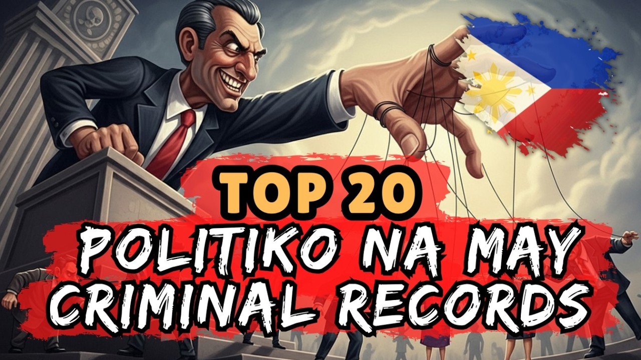 TOP 20 POLITIKO NA SANGKOT SA KRIMEN