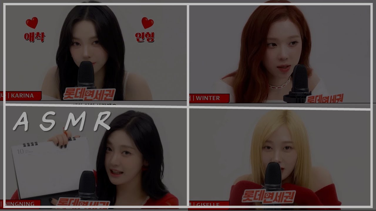 [연예인 ASMR] 에스파 | LDF | 토킹 위주 편집🛍️