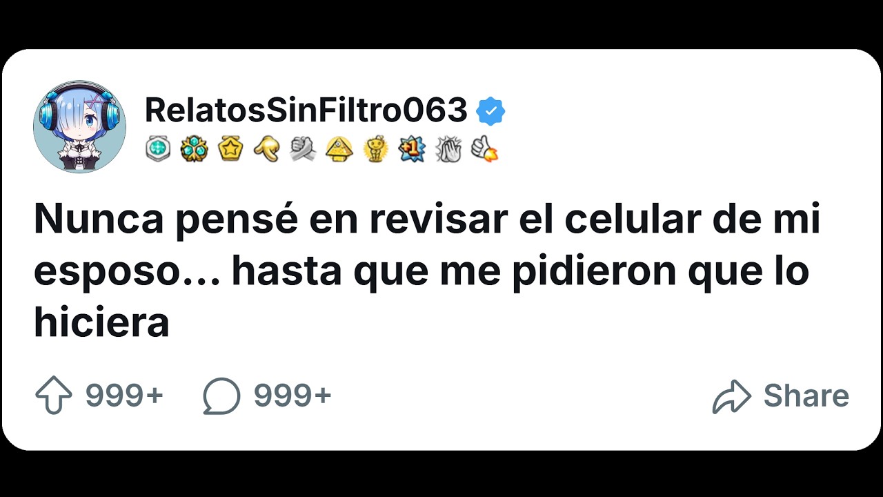 Nunca pensé en revisar el celular de mi esposo, hasta que me pidieron que lo hiciera...