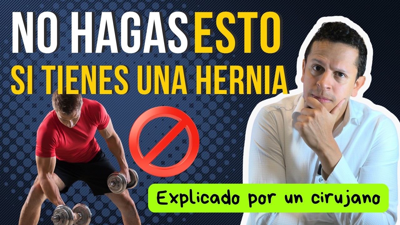 ¿Tienes una HERNIA y NO quieres operarte? Haz esto HOY 🛡️