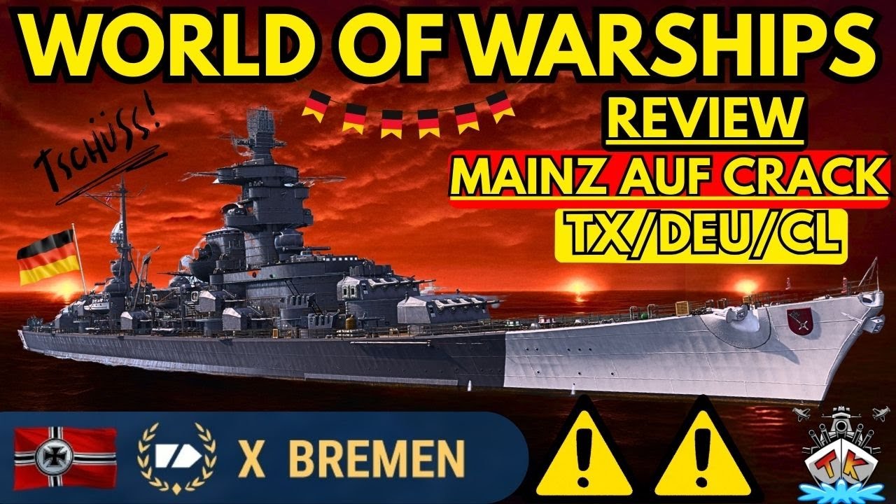 🚨 Bremen ist GEIL – MAINZ AUF CRACK!!! 🚨 | Review | World of Warships 🚢