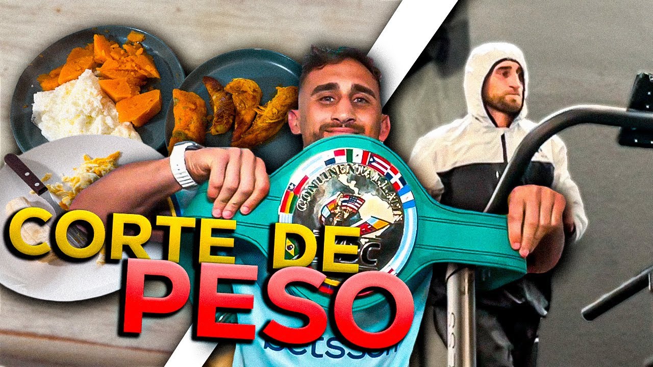 Corte de peso para luego ser Campeon Continental Latino del WBC ( Consejo Mundial de Boxeo)