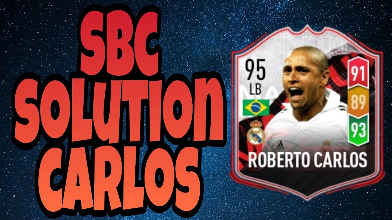 SBC SOLUTION ROBERTO CARLOS 95 / MAD FUT 21