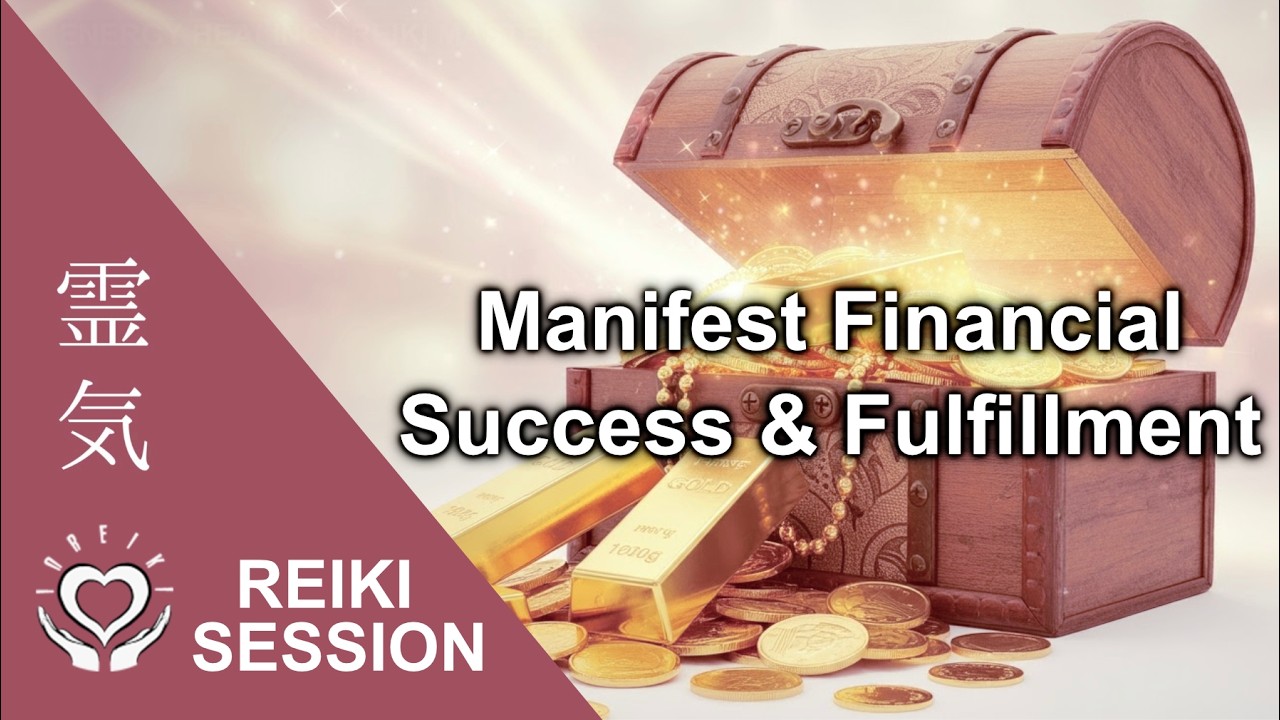 Reiki for Financial Success & Fulfillment • Attract Money + Prosperity • Abundance Energy Healing