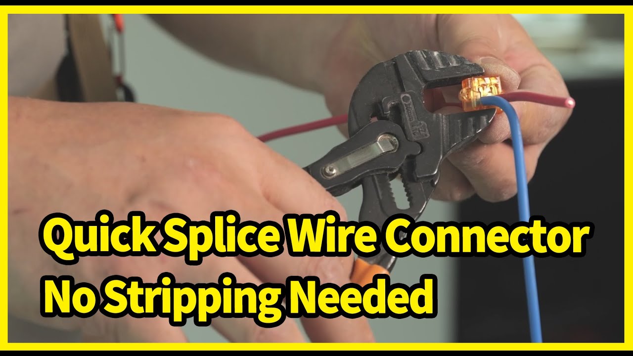 Quick Splice Wire Connector | No Stripping Required (ALPHAO Tech)