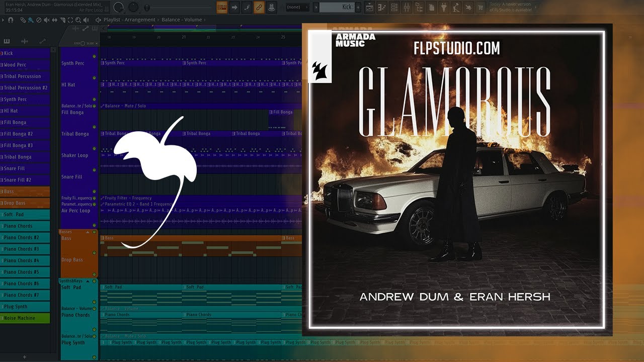 Eran Hersh, Andrew Dum - Glamorous (FL Studio Remake)